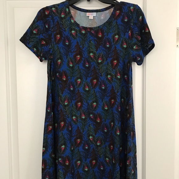 LuLaRoe Dresses & Skirts - EUC Lularoe XXS Peacock Carly